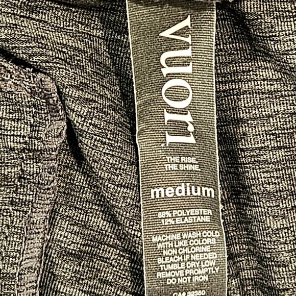 Vuori Mens M The Rise and Shine Performance Jogger Pants Light Gray zip pockets - Picture 11 of 13